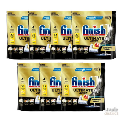 Finish Ultimate Plus x 231 Lemon Dishwasher Tablets-2050056854301708288