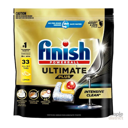 Finish Ultimate Plus x 33 Lemon Dishwasher Tablets-2050056853211189248