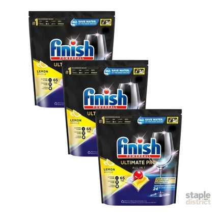 Finish Ultimate Pro x 195 Lemon Dishwasher Tablets-2006732782281297922
