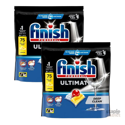 Finish Ultimate x 150 Lemon Dishwasher Tablets-2050056852095504384