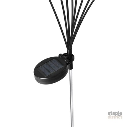 Firfly Solar Lawn Lights 8LED 4PC Outdoor Black-2006733079753920515