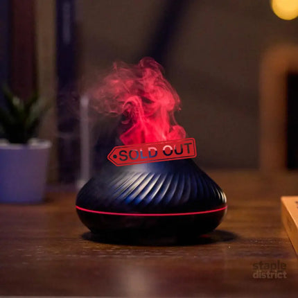 Flame Essential Oil Diffuser,Air Diffuser,Ultrasonic Aromatherapy Air Humidifier - Appliances > Aroma Diffusers &