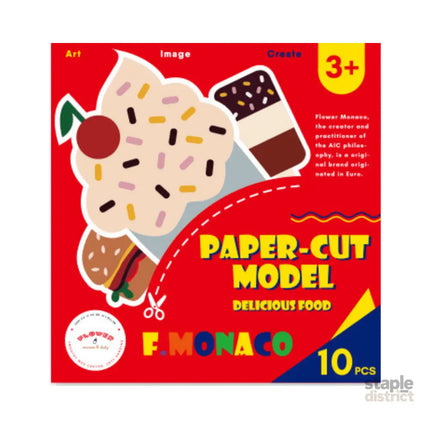 Flower Monaco Paper Cut Model-2006733432243228672