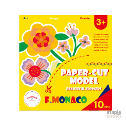 Flower Monaco Paper Cut Model-2006733432054484992
