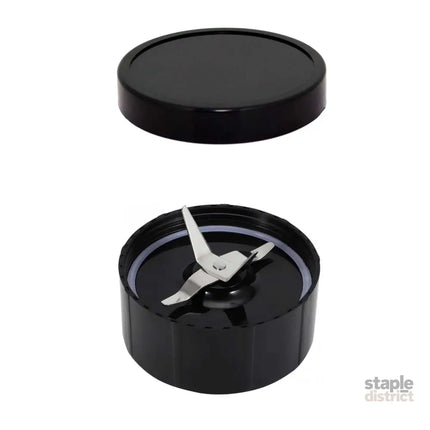 For Magic Bullet Extractor Cross Blade + Stay Fresh Cup Lid - Replacement Part - Appliances > Kitchen Appliances > Food