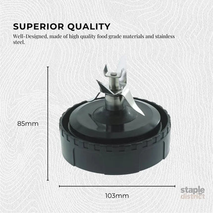 For Nutri Ninja Extractor Blade - 7 Fin Connection Replacement Blender Parts - Appliances > Kitchen Appliances > Food