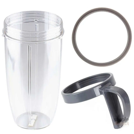 For Nutribullet Colossal Large Cup +Handheld Ring + Grey Seal - 900 600 Models - Appliances > Kitchen Appliances > Food