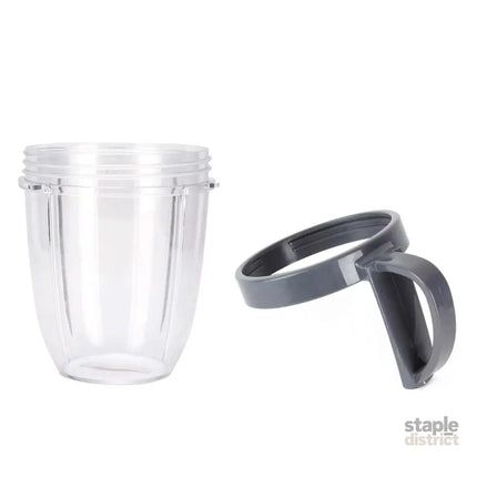 For Nutribullet Short Cup + Handheld Lip Ring For Most Nutri 600 and 900 Models - Appliances > Kitchen Appliances >