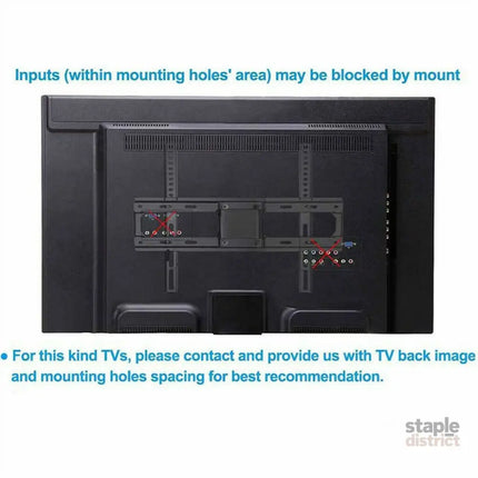 Full Motion TV Wall Mount Bracket 27-55 for Samsung TCL Hisense - Appliances > TV > TVs & Accessories