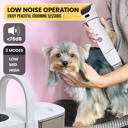 Furtastic 8-in-1 Xl Pet Grooming Kit Vacuum Cleaner - Pet Care > Dog Supplies > Dog Grooming Supplies
