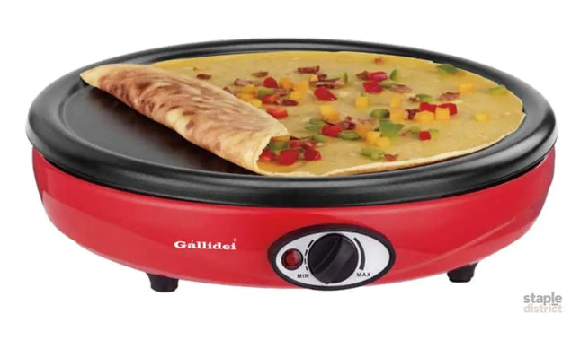 GALLIDEI Electric Griddle & Crepe Maker - Appliances > Kitchen Appliances > Toasters & Grills