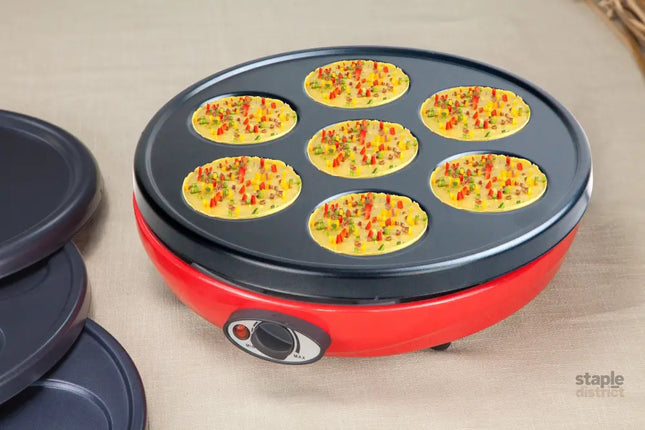 GALLIDEI Electric Griddle & Crepe Maker - Appliances > Kitchen Appliances > Toasters & Grills