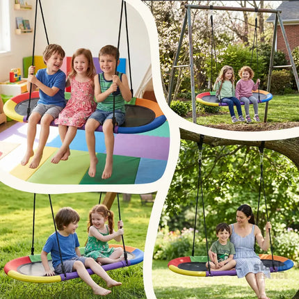Gardeon Tree Swing Hammock 100cm for Backyard Porch Outside Playground - Home & Garden > Hammocks > Hammocks &