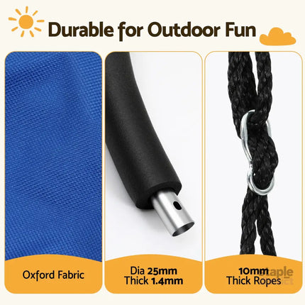 Gardeon Tree Swing Hammock 100cm for Backyard Porch Outside Playground - Home & Garden > Hammocks > Hammocks &