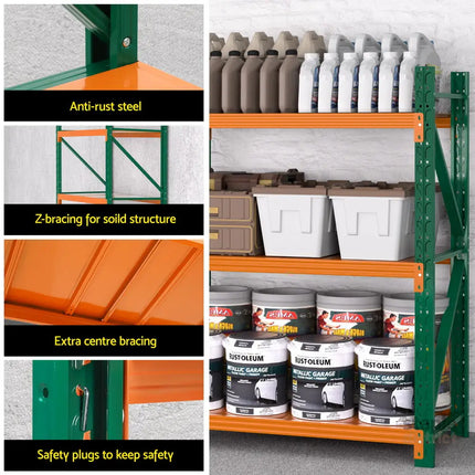 Giantz 1.2Mx1.5M Garage Shelving Warehouse Rack - Tools > Tools Storage > Wall Storage Racks