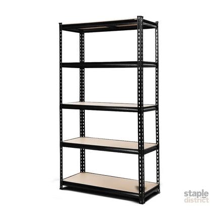 Giantz 1.5M Garage Shelving Warehouse Rack Pallet Racking Storage Shelve Black - Tools > Tools Storage > Wall Storage