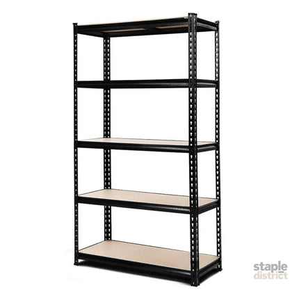 Giantz 1.8M Garage Shelving Warehouse Rack Pallet Racking Storage Shelve Black - Tools > Tools Storage > Wall Storage