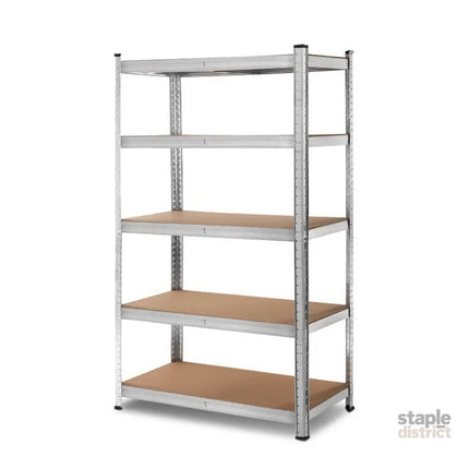 Giantz 1.8M Warehouse Racking Rack Shelving Garage Steel Metal Storage Shelves Silver - Tools > Tools Storage > Wall