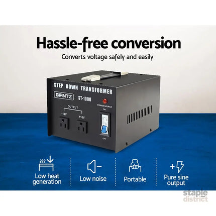 Giantz 1000 Watt Step Down Transformer - Tools > Power Tools > Outdoor Power Equipment