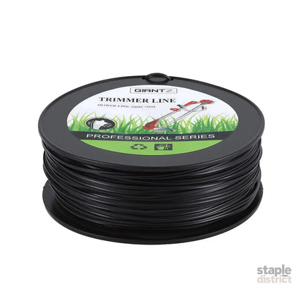Giantz 100M Whipper Snipper Trimmer Line 3.0mm Star Nylon String Cord Black - Home & Garden > Garden Tools > Gardening
