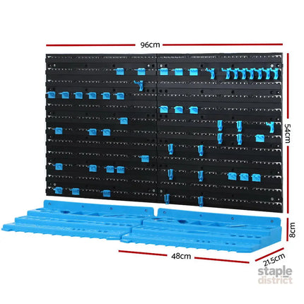 Giantz 108 Storage Bin Rack Wall Mounted - Tools > Tools Storage > Wall Storage Racks