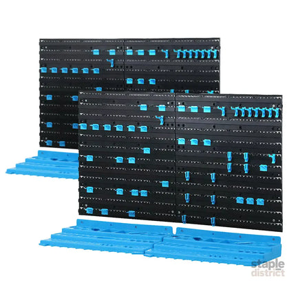 Giantz 108 Storage Bin Rack Wall Mounted - Tools > Tools Storage > Wall Storage Racks