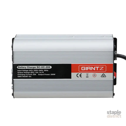 Giantz 12V 20A Car Battery Charger Inverter 20 Amp ATV 4WD Boat Caravan - Outdoor Recreation > Camping > Batteries &