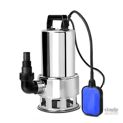 Giantz 1800W Max. Submersible Dirty Water Pump Bore Tank Well Steel Automatic Clean - Tools > Pumps > Sewage Pumps