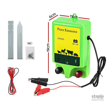 Giantz 18km Electric Fence Energiser 1.56J - Pet Care > Farm Supplies > Fencing