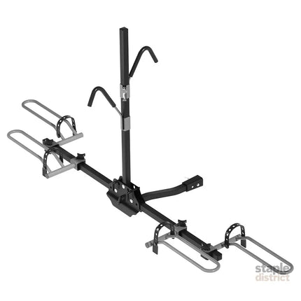 Giantz 2 Bicycle Bike Carrier Rack Car 2’’ Hitch Mount Platform Foldable Black,Giantz 2 Bicycle Bike Carrier Rack Car