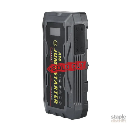 Giantz 2000A Portable Car Jump Starter 12V Lithium Battery Booster Pack Power Bank & Jumper Cables - Electronics >