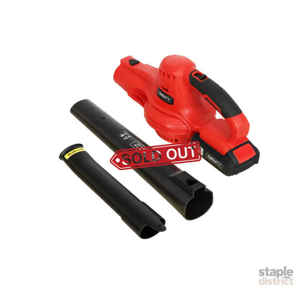 Giantz 20V Cordless Leaf Blower Garden Lithium Battery Electric Nozzles 2-Speed - Home & Garden > Garden Tools > Leaf