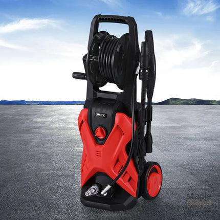 Giantz 2400PSI High Pressure Washer Electric Water Cleaner Pump 10M Jet Hose Gurney - Tools > Power Tools > Outdoor