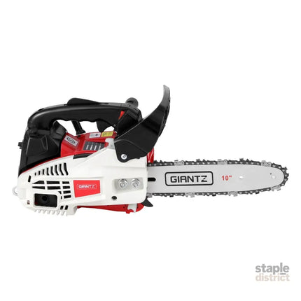 Giantz 25cc Petrol Chainsaw 10’’ Bar E-Start Tree Pruning Chain Saw - Tools > Power Tools > Chainsaws