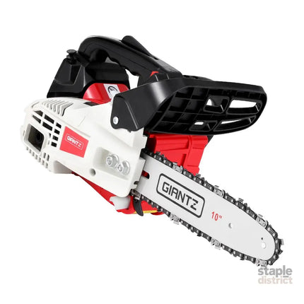 Giantz 25cc Petrol Chainsaw 10’’ Bar E-Start Tree Pruning Chain Saw - Tools > Power Tools > Chainsaws