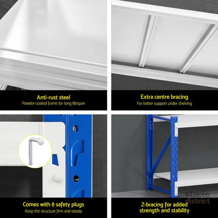 Giantz 2Mx0.9M Warehouse Shelving Garage Rack - Tools > Tools Storage > Wall Storage Racks