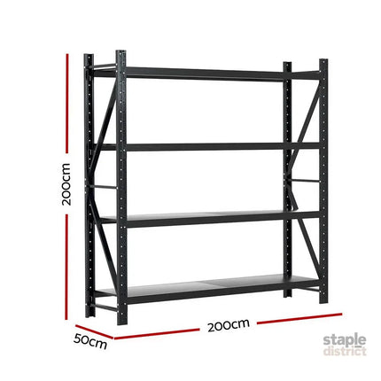 Giantz 2Mx2M Warehouse Shelving Garage Rack - Tools > Tools Storage > Utility Trolleys