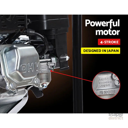 Giantz 3’’ Petrol Water Pump 7HP Max 4-Stroke 210cc High Flow 60,000L/H Max Transfer Engine Fire Fighting Irrigation
