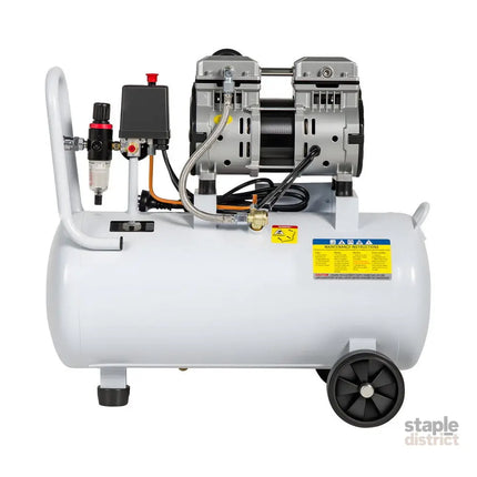 Giantz 30L Air Compressor Quiet 0.75HP Oil-Free Portable Tyre Inflator 40L/Min - Tools > Air Compressor > Air