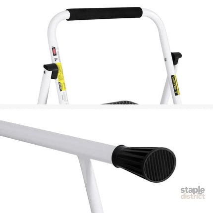Giantz 4 Step Ladder Multi-Purpose Folding Steel Light Weight Platform - Tools > Industrial Tools > Ladders &