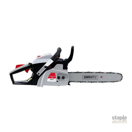 Giantz 42CC Petrol Chainsaw 16’’ Bar Chain Saw Lightweight for Pruning Cutting - Tools > Power Tools > Chainsaws