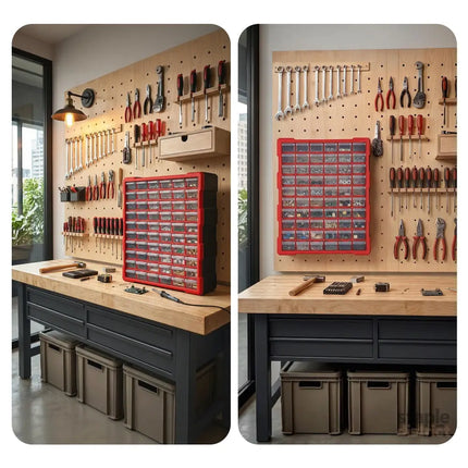 Giantz 60-Drawer Tool Storage Cabinet Anti-Drop Hardware Organizer Storage Box - Tools > Tools Storage > Tool Boxes
