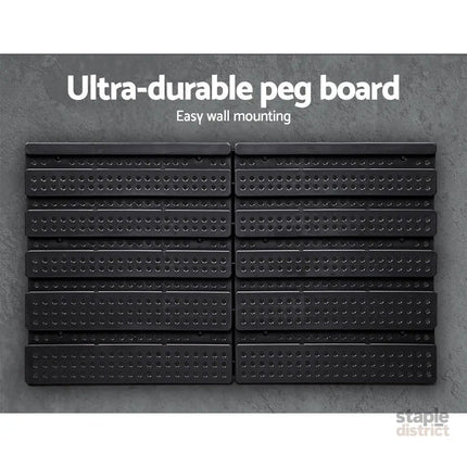 Giantz 60 Storage Bin Rack Wall Mounted - Tools > Tools Storage > Wall Storage Racks