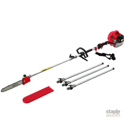 Giantz 65CC Pole Chainsaw 12in Chain Saw Petrol 5.6m Long Reach - Tools > Power Tools > Chainsaws