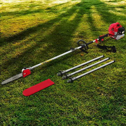 Giantz 65CC Pole Chainsaw 12in Chain Saw Petrol 5.6m Long Reach - Tools > Power Tools > Chainsaws