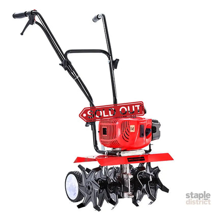 Giantz 65CC Tiller Garden Cultivator Rototiller 6 Blades Soil Plower Rotary Hoe - Tools > Power Tools > Outdoor Power