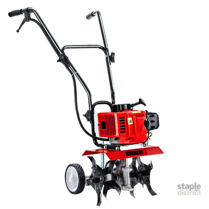 Giantz 65CC Tiller Rototiller Garden Cultivator 4 Blades Soil Power Rotary Hoe - Tools > Power Tools > Outdoor Power