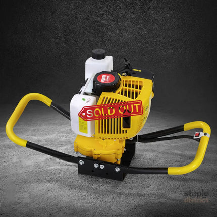 Giantz 74CC Post Hole Digger Motor Only Petrol Engine Yellow - Tools > Power Tools > Outdoor Power Equipment
