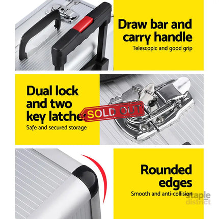 Giantz 786pcs Tool Kit Trolley Case Mechanics Box Toolbox Portable DIY Set - Tools > Other Tools > Hand Tools