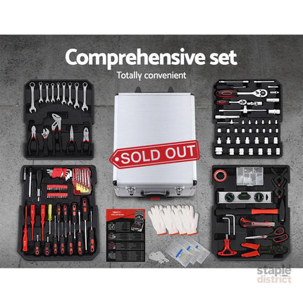 Giantz 786pcs Tool Kit Trolley Case Mechanics Box Toolbox Portable DIY Set - Tools > Other Tools > Hand Tools